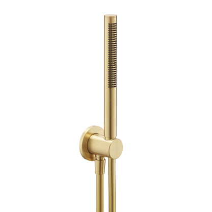 Just Taps Plus Vos Round Water Outlet Hose & Hand Shower