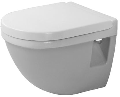 Duravit Starck 3 Compact Wall Hung WC Pan  White