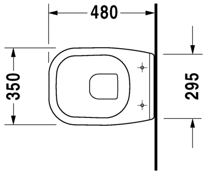 Discover Luxury in Duravit D-Code Compact Wall Hung WC Pan