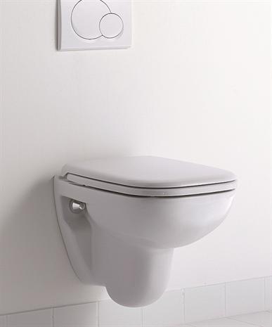 Discover Luxury in Duravit D-Code Compact Wall Hung WC Pan