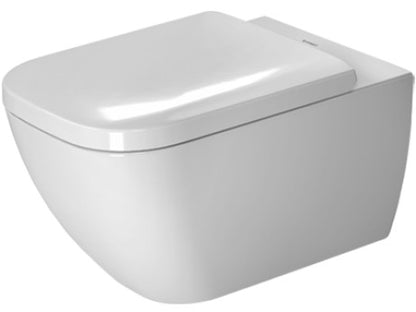 Duravit Happy D.2 Square Wall Hung WC Pan - White Gloss