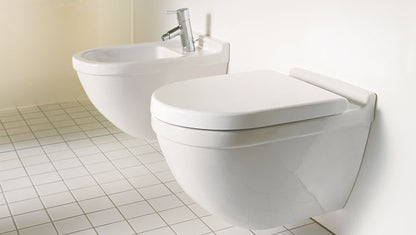 Duravit Starck 3 Wall Hung WC Pan w/ Hidden Fixings White