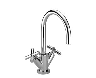 Dornbracht Tara single hole basin mixer - Chrome
