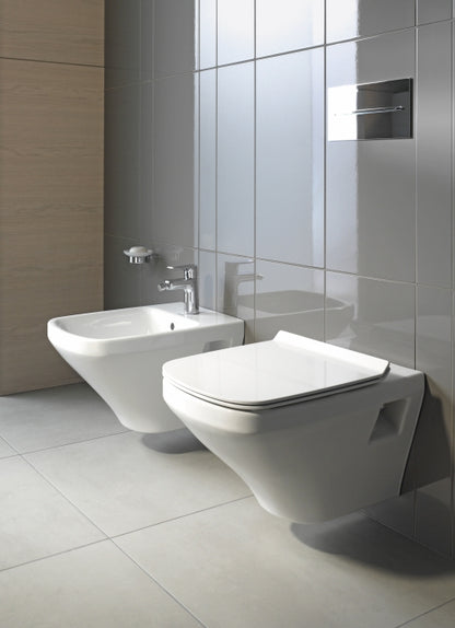 Duravit Durastyle 1 Tap Hole Wall Hung Bidet  White