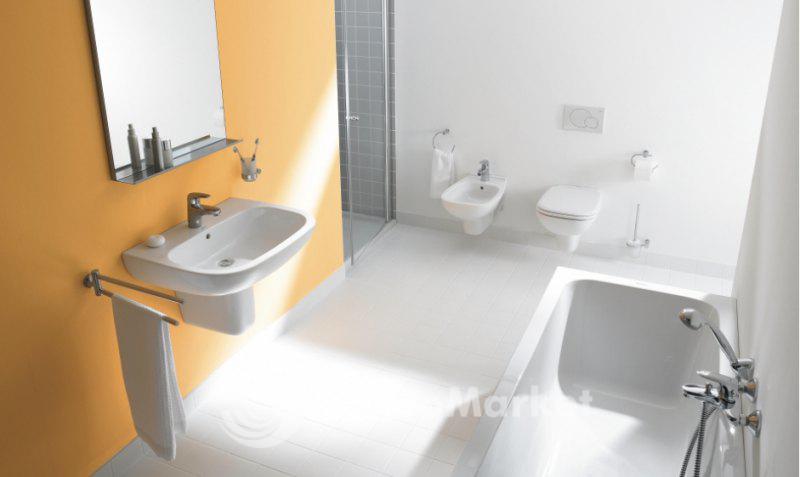 Duravit DCode 600 x 460 1 Tap Hole Basin  White