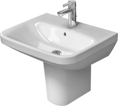 Duravit Durastyle Basin With Semi Pedestal 550mm