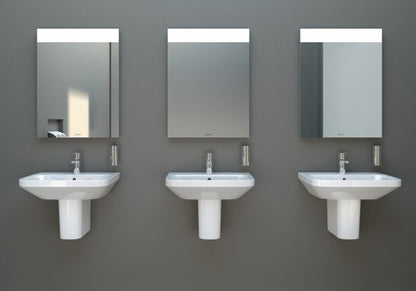 Duravit Durastyle Basin With Semi Pedestal 550mm