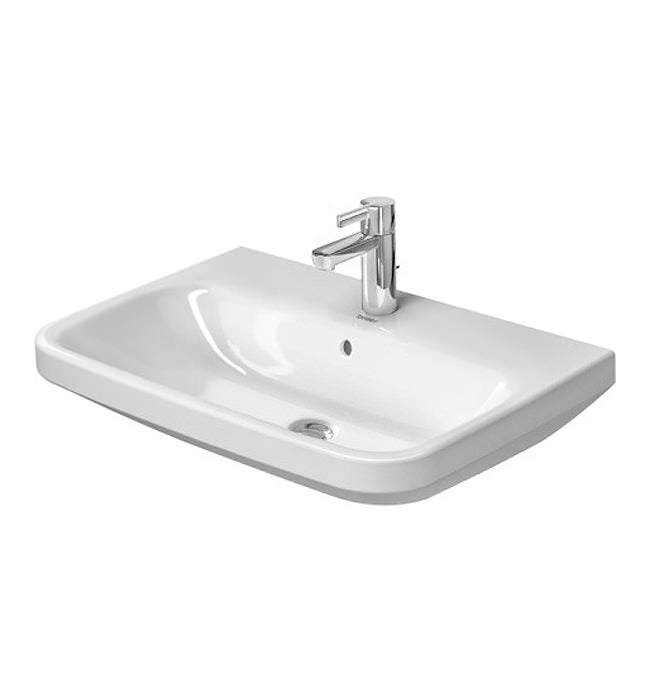 Duravit Durastyle Basin With Semi Pedestal 550mm