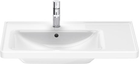 Duravit D-Neo Furniture washbasin asymmetric, 800mm