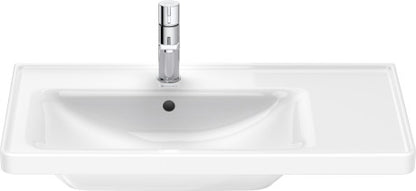Duravit D-Neo Furniture washbasin asymmetric, 800mm