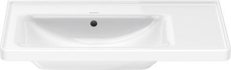 Duravit D-Neo Furniture washbasin asymmetric, 800mm