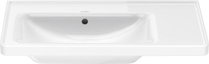 Duravit D-Neo Furniture washbasin asymmetric, 800mm