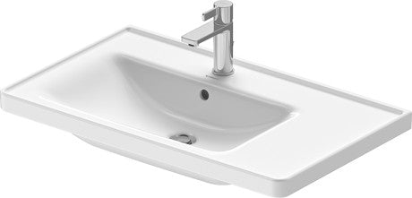 Duravit D-Neo Furniture washbasin asymmetric, 800mm