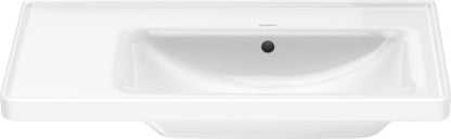 Duravit D-Neo with overflow Furniture washbasin asymmetric, 800 mm