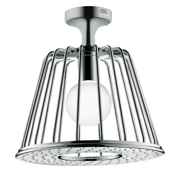 Hansgrohe Axor Lamp 1-Jet Chrome Shower 275mm with Light