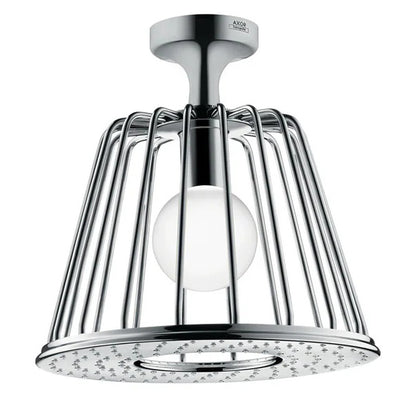 Hansgrohe Axor Lamp 1-Jet Chrome Shower 275mm with Light