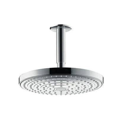 Hansgrohe Raindance Select S 240 2jet Chrome 240mm Overhead Shower With Ceiling Arm