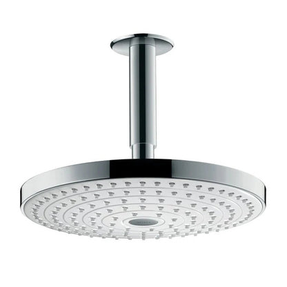 Hansgrohe Raindance Select S 240 2jet Chrome 240mm Overhead Shower With Ceiling Arm