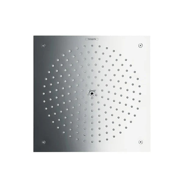 Hansgrohe Raindance Air Recessed Flush Chrome Concealed Overhead Shower 260 x 260mm