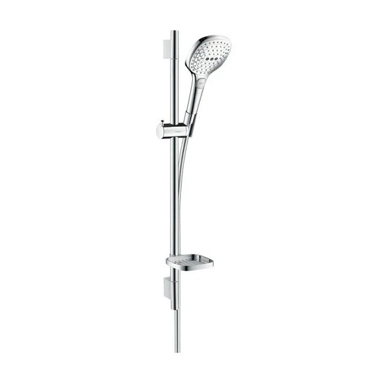 Hansgrohe Raindance E 120 Chrome Shower Rail Kit, Inc. Hose