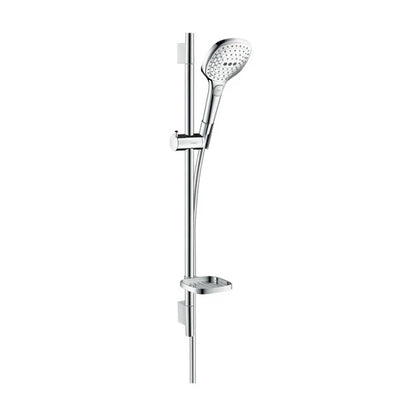 Hansgrohe Raindance E 120 Chrome Shower Rail Kit, Inc. Hose