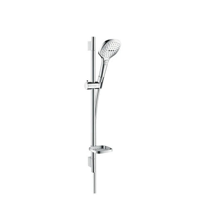 Hansgrohe Raindance E 120 White/Chrome 650mm Shower Kit