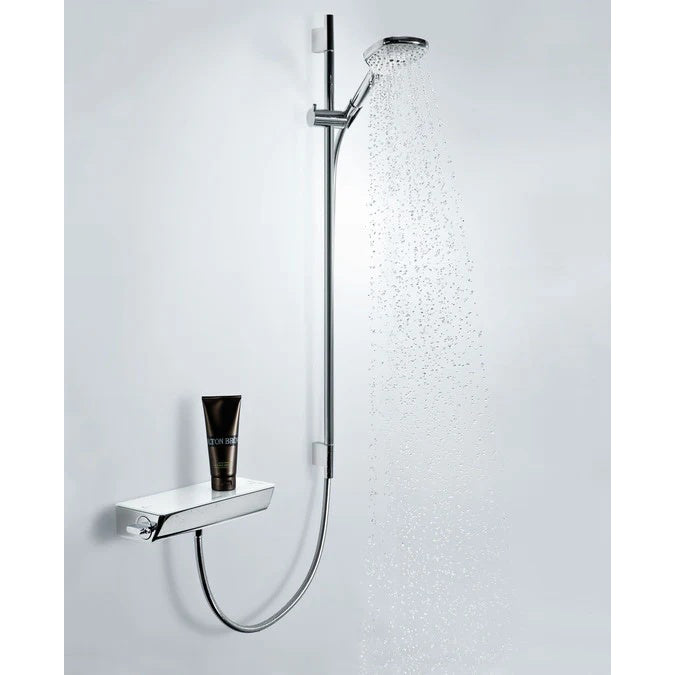 Hansgrohe Raindance E 120 Chrome Shower Rail Kit, Inc. Hose