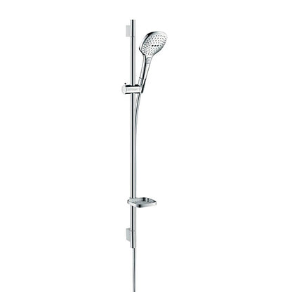 Hansgrohe Raindance E 120 Chrome Shower Rail Kit, Inc. Hose