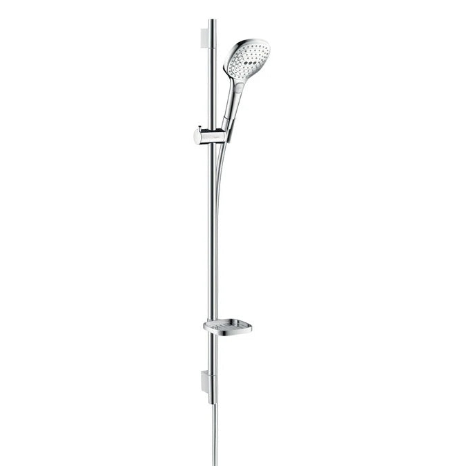 Hansgrohe Raindance E 120 White/Chrome 900mm Shower Kit