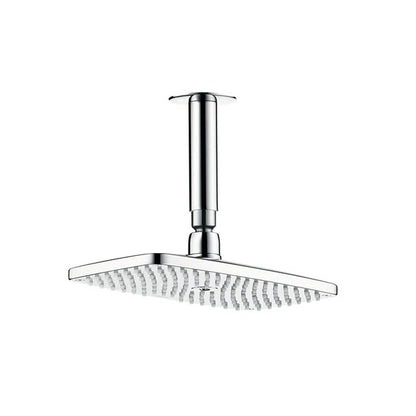 Hansgrohe Raindance E240 AIR 1 Jet Chrome Ceiling Mounted Shower Head & Arm 240 x 151mm