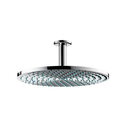 Hansgrohe Raindance S AIR 300mm Chrome Ceiling Mounted Shower Head & 100mm Ceiling Arm