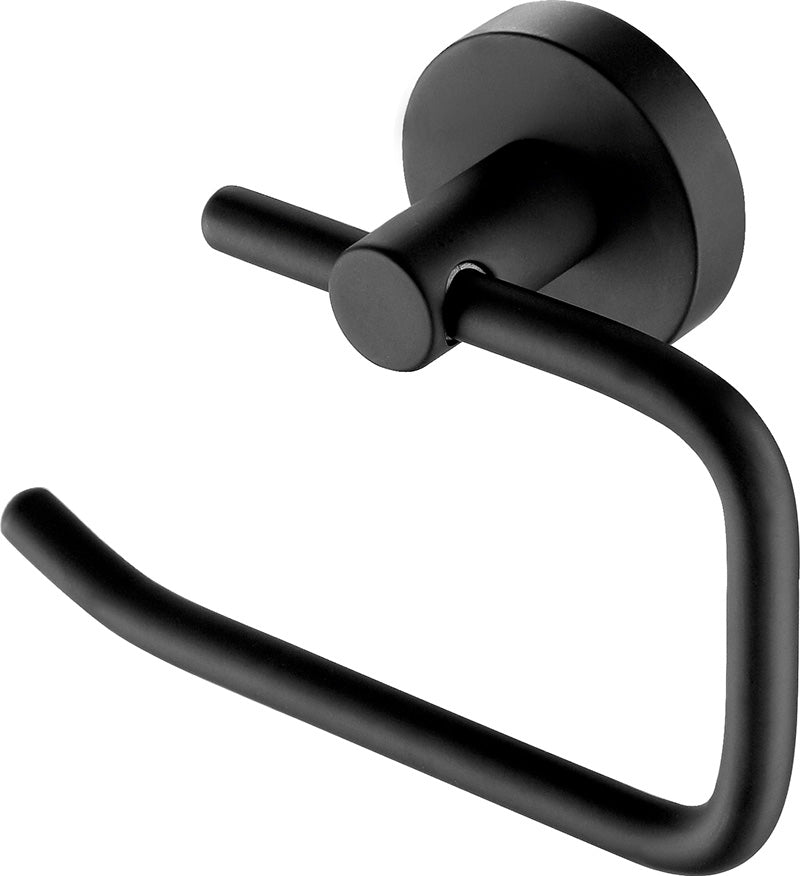 106.5 x 142 x 50 mm Toilet Paper Holder in Matt Black