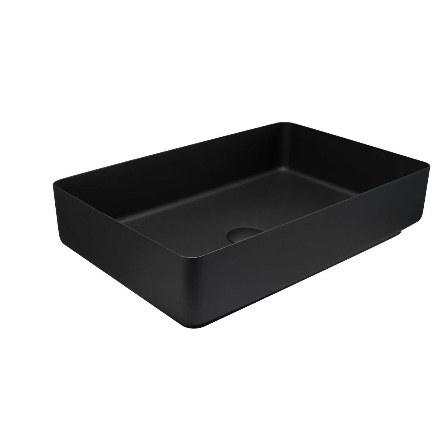 Just Taps Plus Vos Grade 316 Stainless Steel Counter Top Basin with Unslotted Click Clack Waste