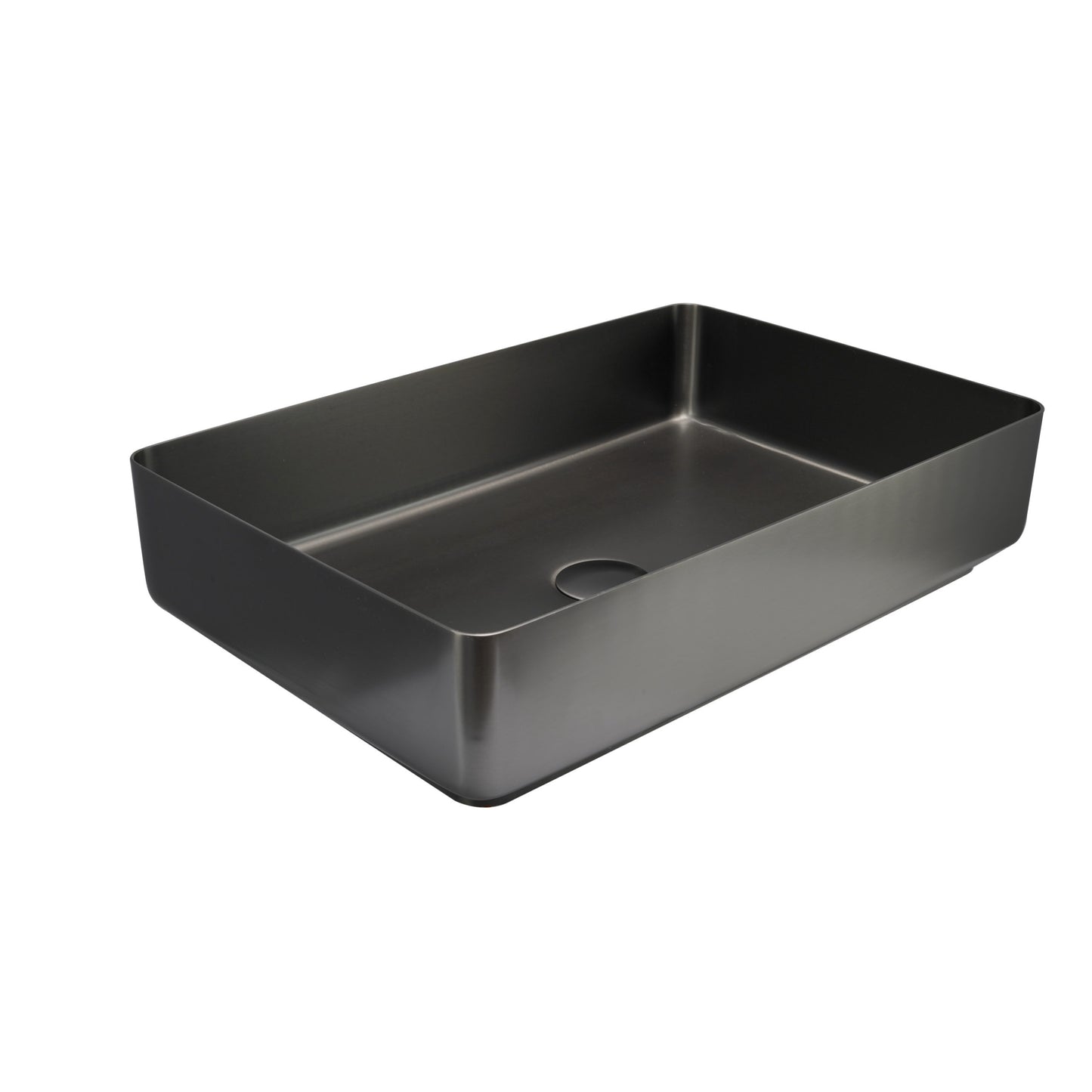 Just Taps Plus Vos Grade 316 Stainless Steel Counter Top Basin with Unslotted Click Clack Waste