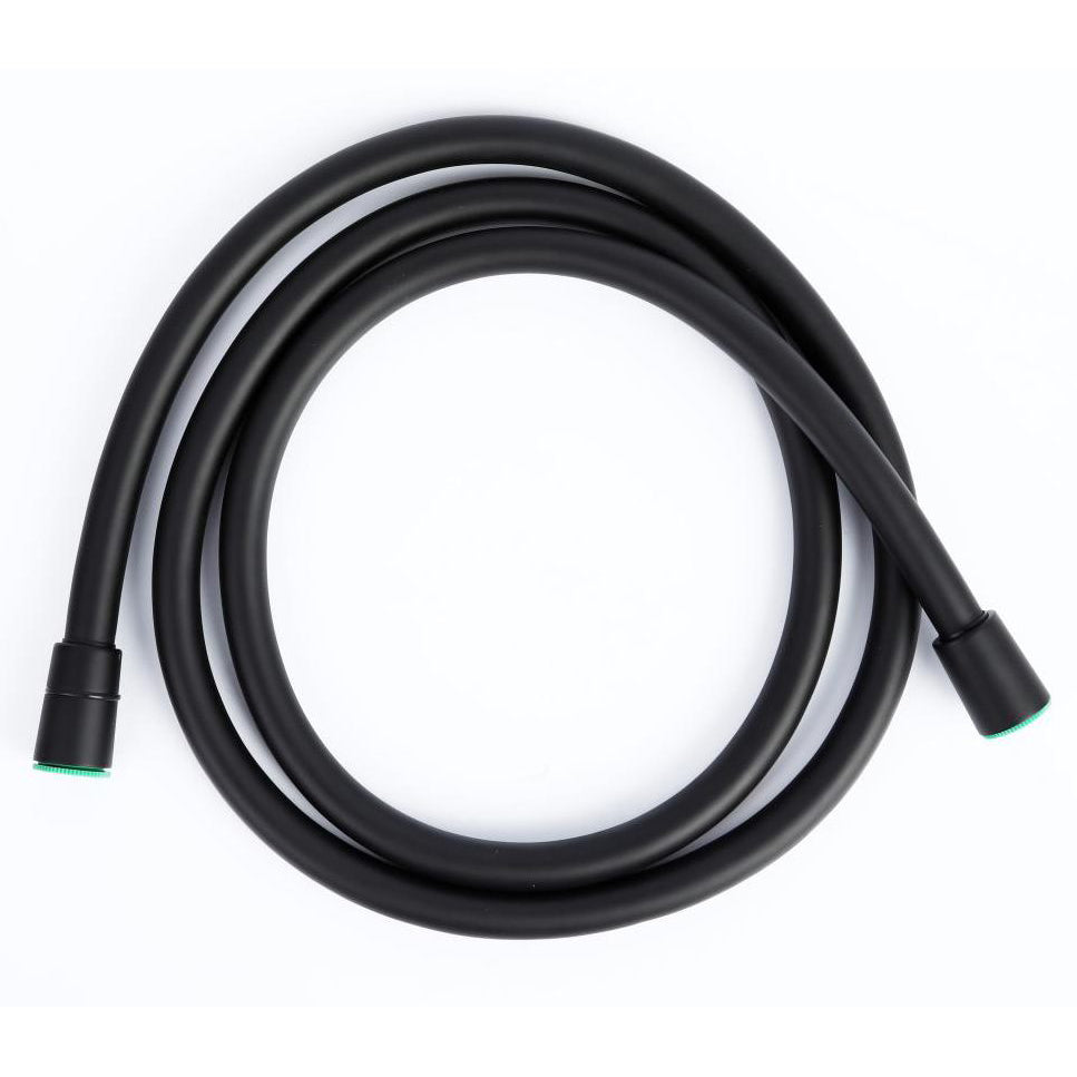 Just Taps Plus Vos Vos 1.50m Matt Black Plastic Hose