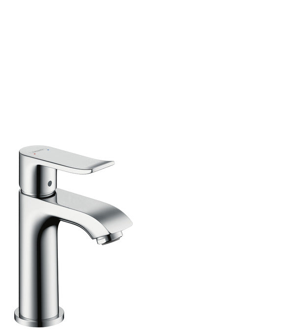 Hansgrohe Metris 100 Mini Basin Mixer w/ Pop Up Waste