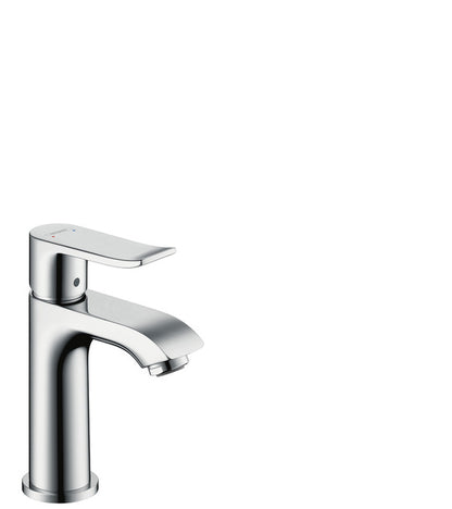 Hansgrohe Metris 100 Mini Basin Mixer w/ Pop Up Waste