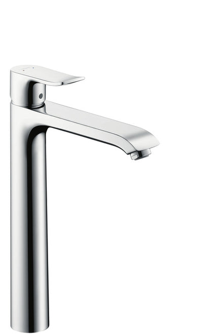 Hansgrohe Metris 260 Tall Basin Mixer Without Waste - Chrome