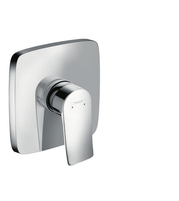Hansgrohe Metris Chrome Square Concealed Manual Shower Valve