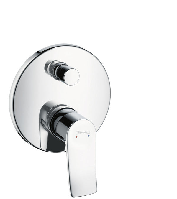 Hansgrohe Metris Chrome Round Concealed Manual Shower Valve With Diverter