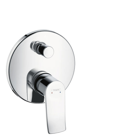 Hansgrohe Metris Chrome Round Concealed Manual Shower Valve With Diverter