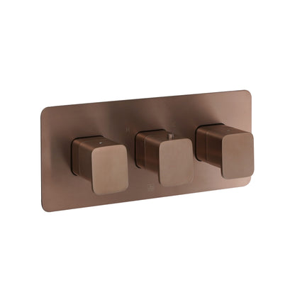 Just Taps Plus HIX Thermostatic 3 Outlets Concealed Shower Valve