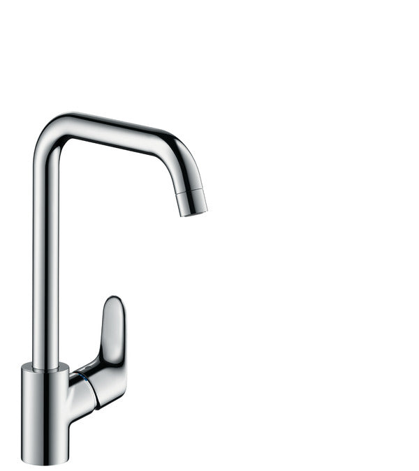 Hansgrohe Focus Single Lever Kitchen Sink Mixer With Swivel Spout - Chrome