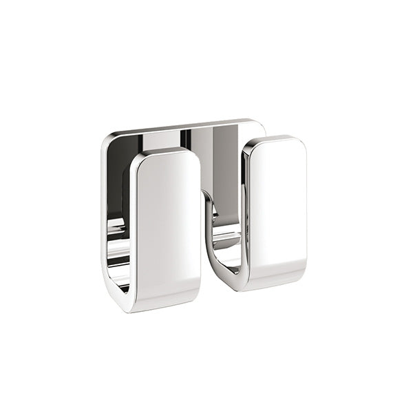 Bathroom Origins Outline Chrome Double Robel Hook