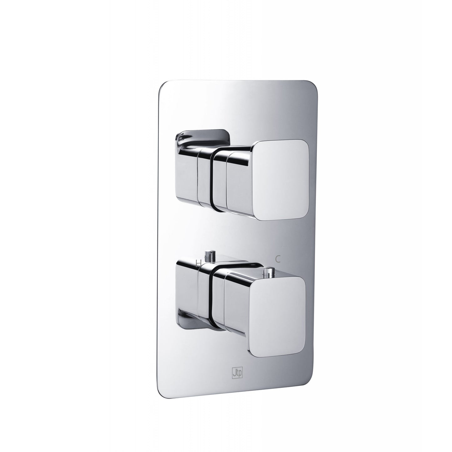 Just Taps Plus HIX Thermostatic 2 Outlet Concealed Shower Valve