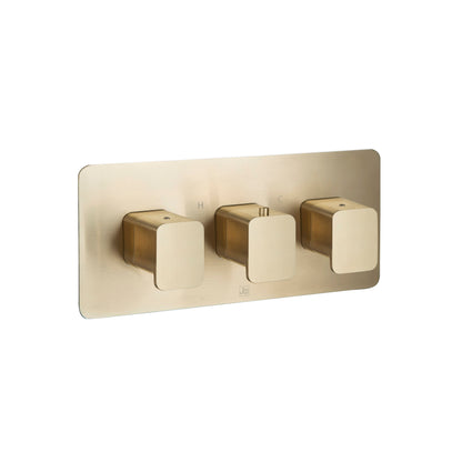 Just Taps Plus HIX Thermostatic 3 Outlets Concealed Shower Valve
