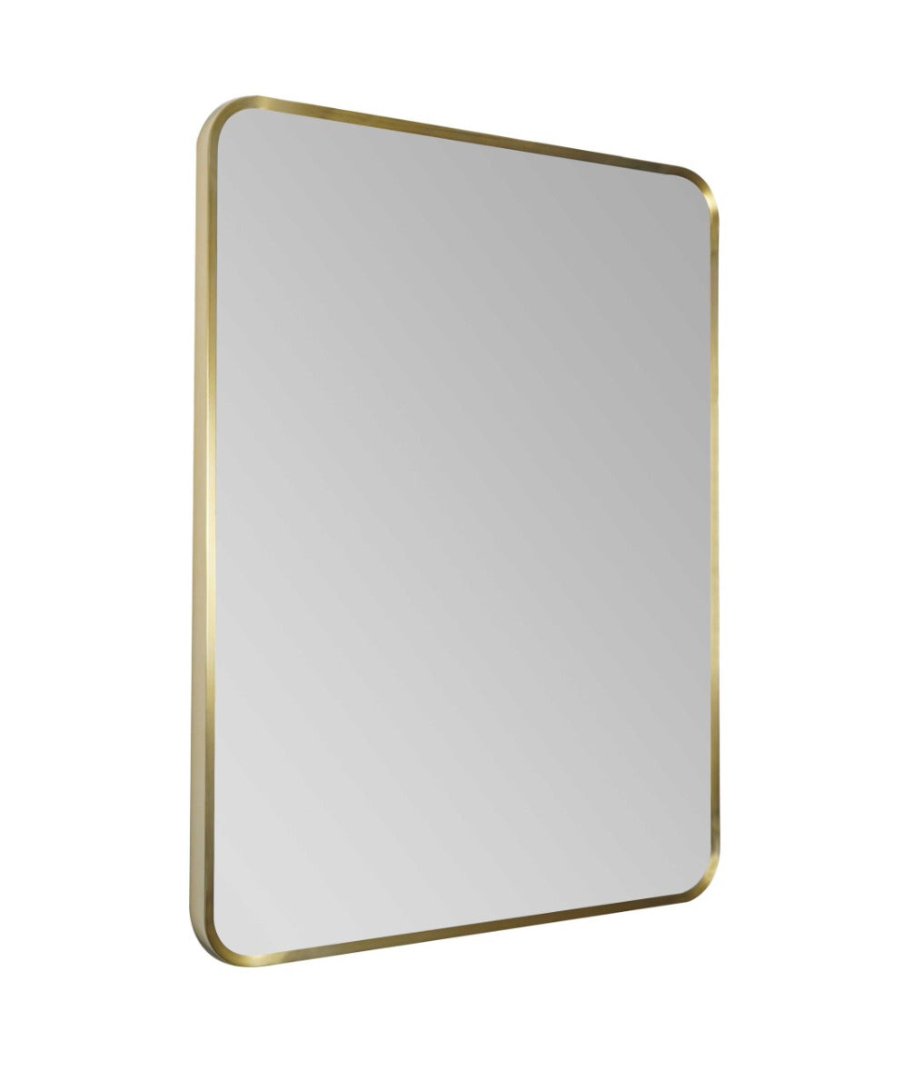 HIX Mirror Without Light - Brushed Brass