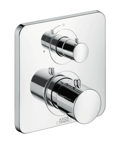 Hansgrohe Axor Citterio M Chrome Concealed Thermostatic Shower Valve With Shut-Off Valve
