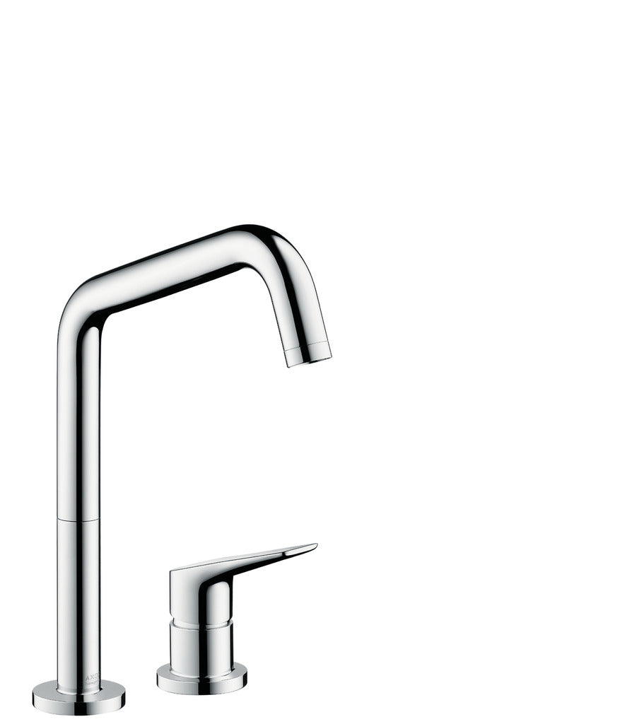 Hansgrohe Axor Citterio M Single 2-Hole Kitchen Sink Mixer With Swivel Spout - Chrome