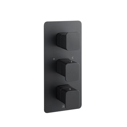Just Taps Plus HIX Thermostatic 3 Outlet Concealed Shower Valve